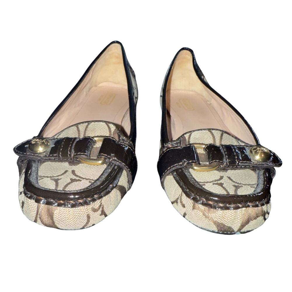 Coach Hellen Buckle Casual Flats - size 7.5 - Picture 5 of 10